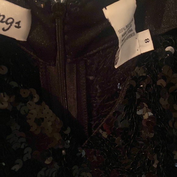 Vintage PEAK EVENINGs GOWN SIZE 8 black $75 - Picture 8 of 8